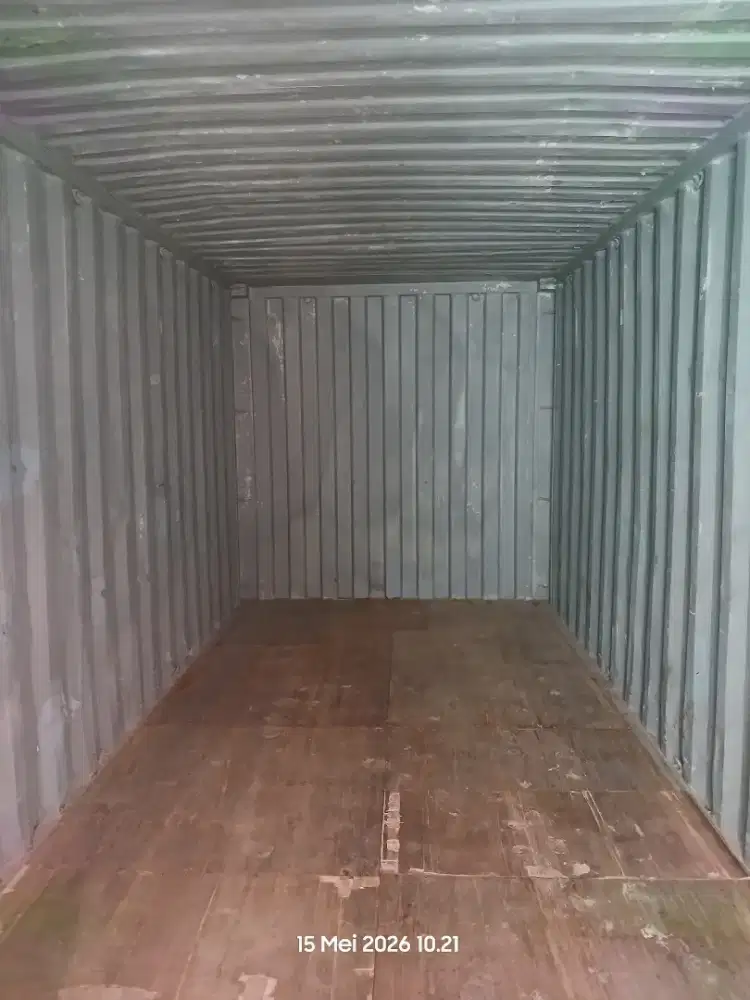 Container 20 Feet Dry Kondisi Bagus Siap Pakai Cocok Gudang Modifikasi
