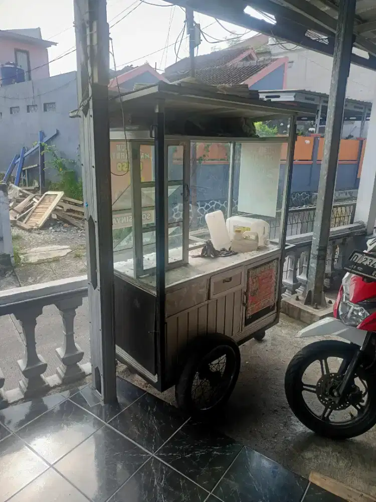 Jual Gerobak Roda Alumunium Usaha