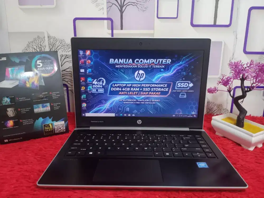 Laptop HP Probook DDR4 SSD anti lelet