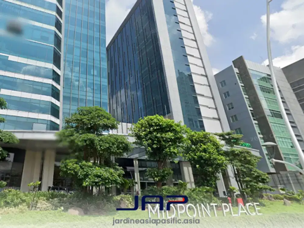 Kantor Area Tanah Abang di Mid Point Place luas 303.43 Furnished Dekat Pusat Perbelanjaan