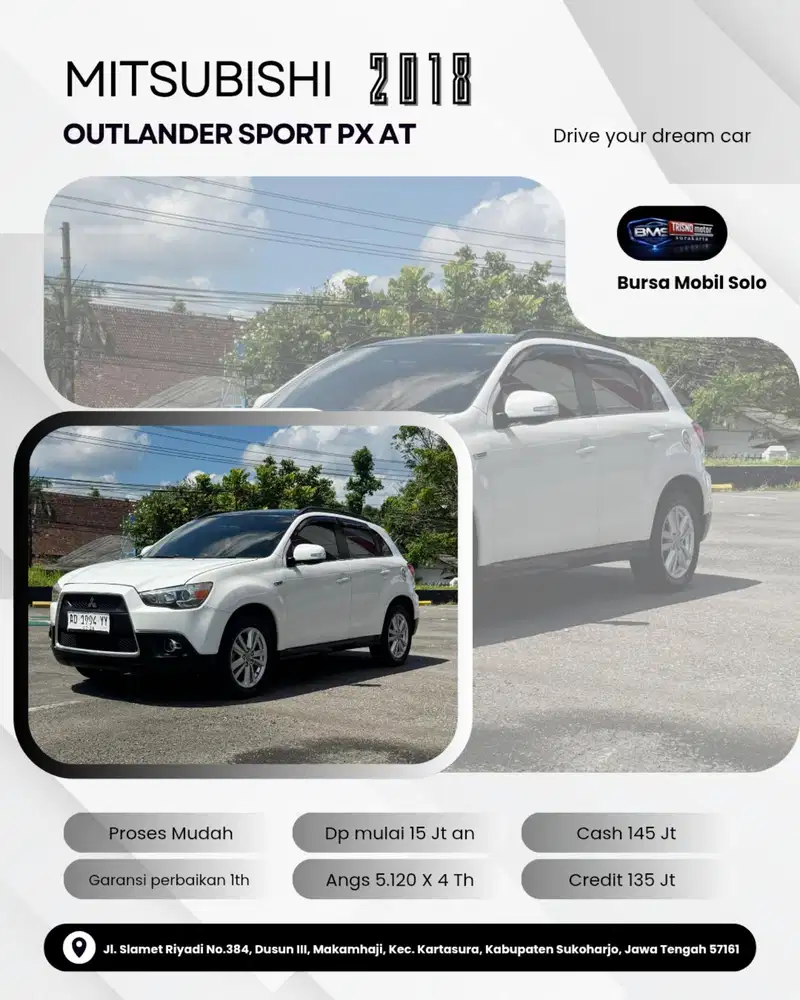 ( Dp 15 Jt) OUTLANDER SPORT PX 2012 AT