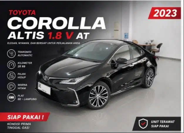 TOYOTA ALTIS 1.8 V AT thn 2023