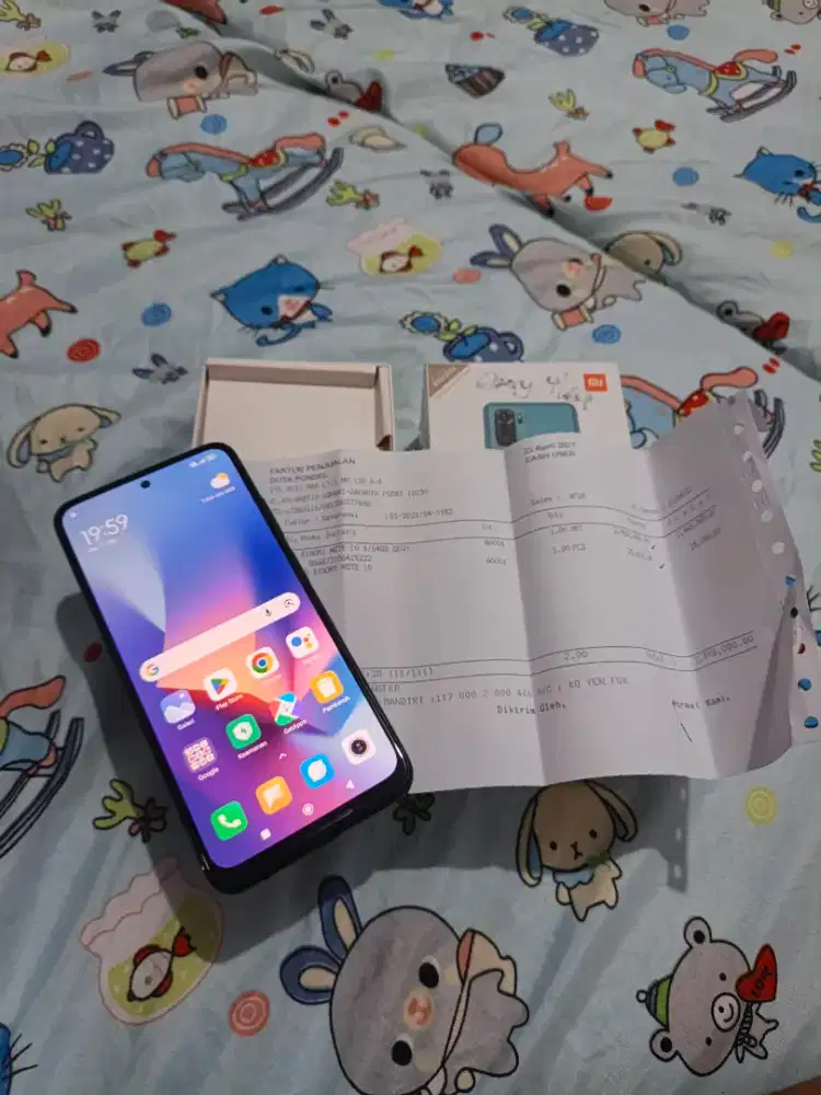 redmi note 10 ram 4/64gb hp+dus