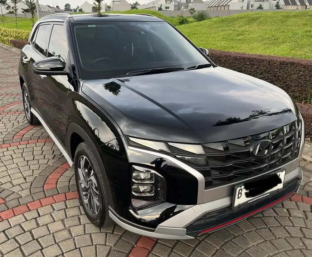 Low KM..! Hyundai Creta Prime AT 2024 Black