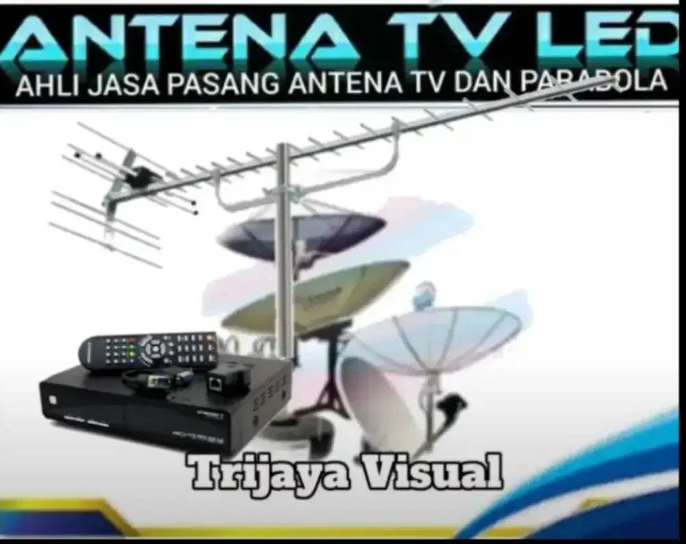 Ahli jasa pasang antena TV digital service parabola