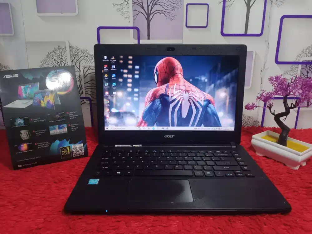 Laptop Acer ram 4gb siap pakai