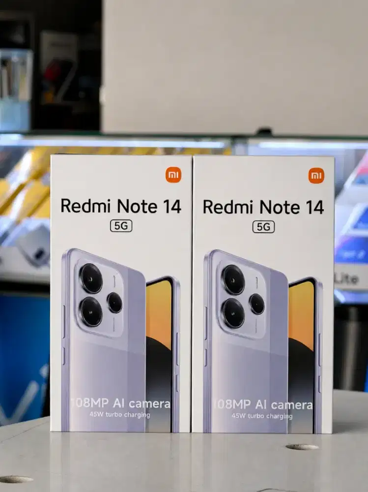 Xiaomi Redmi Note 14 5G 8/256GB (new)*Bisa cod/diantar #Fastrespon WA