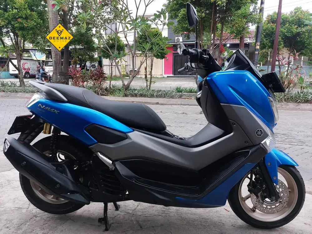 (DP 300 Rb)‼️ Yamaha NMax Non ABS Old Biru Mulus 2018 Cash / Kredit