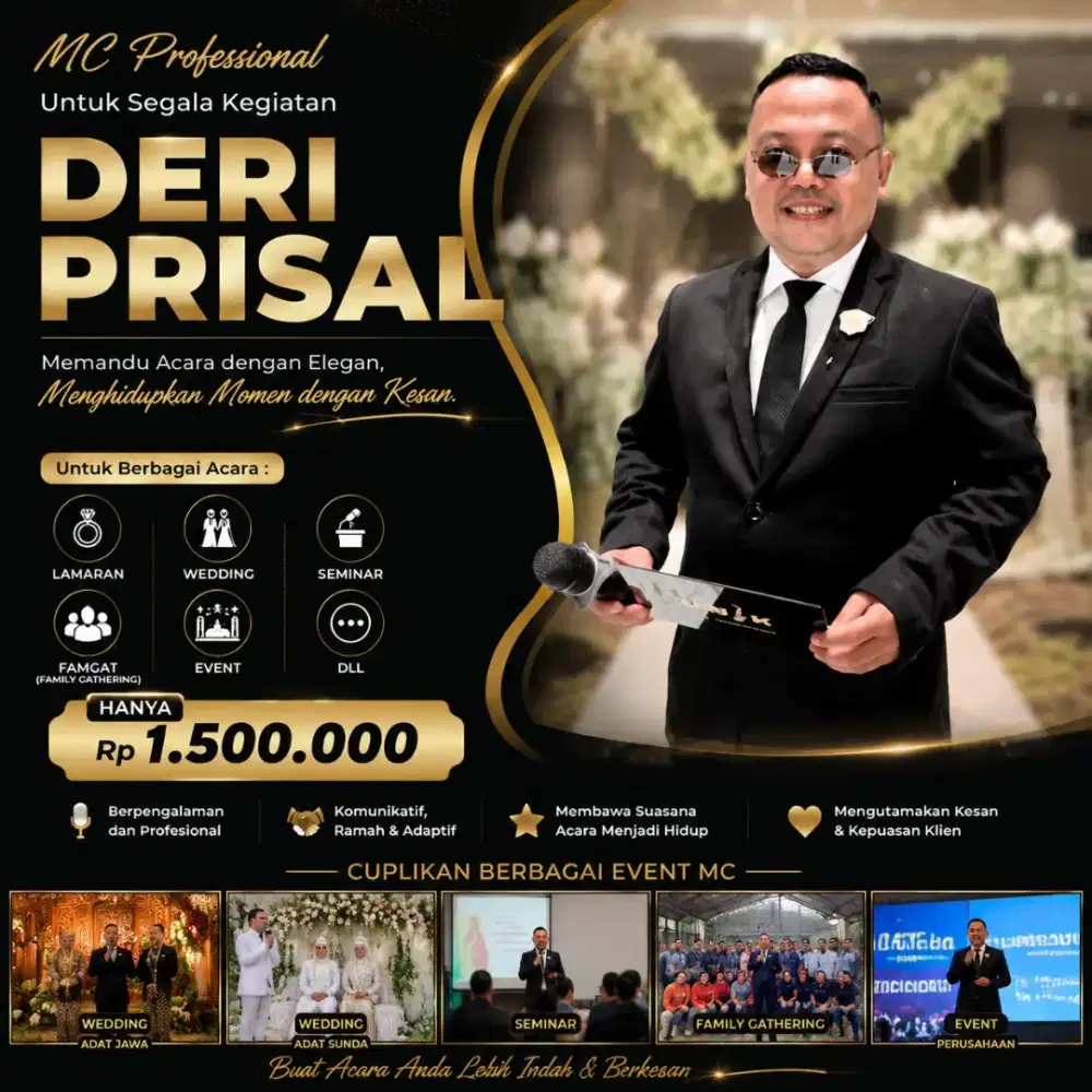 mc professional pembawa acara event dan wedding