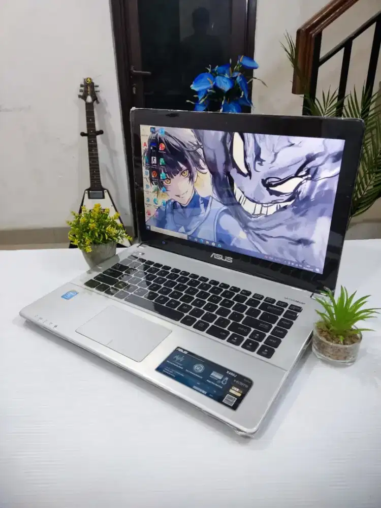 Laptop Asus X450jf Core i7 Ram 8/256gb Ssd Siap Pakai COD
