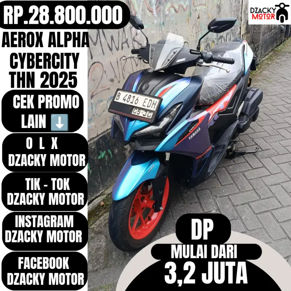 AEROX ALPHA CYBERCITY 2025 SECOND LIKE NEW
