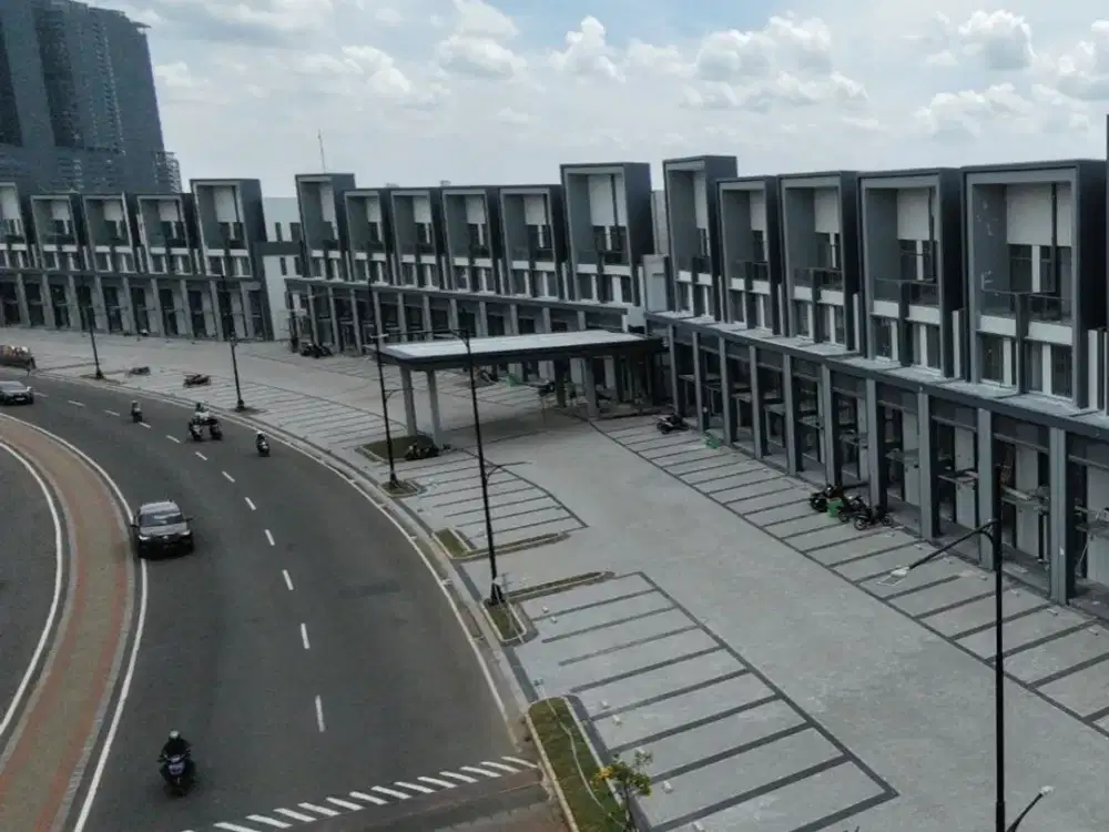 Dijual Ruko Hook 3 Lantai Super Strategis Hudson Studio Loft di Gading Serpong, Tangerang