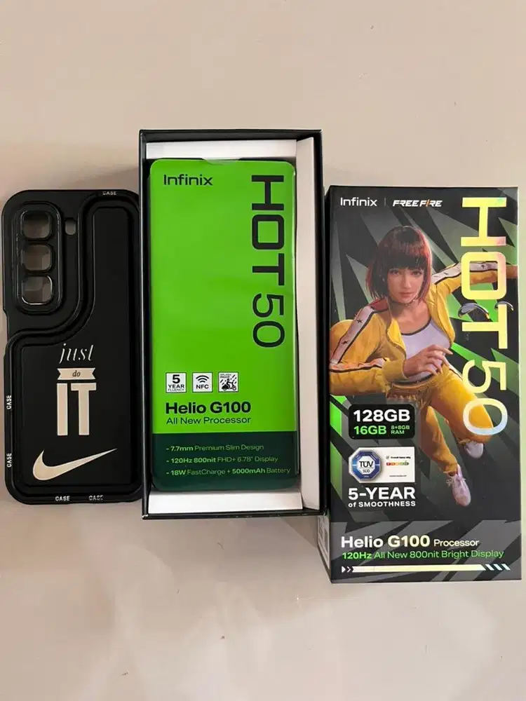 Infinix Hot 50 No minus Second Fullset