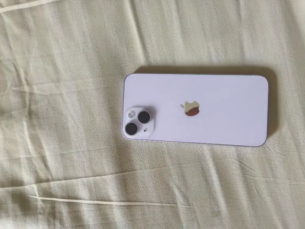 Iphone 14 128 ungu fullset ex resmi