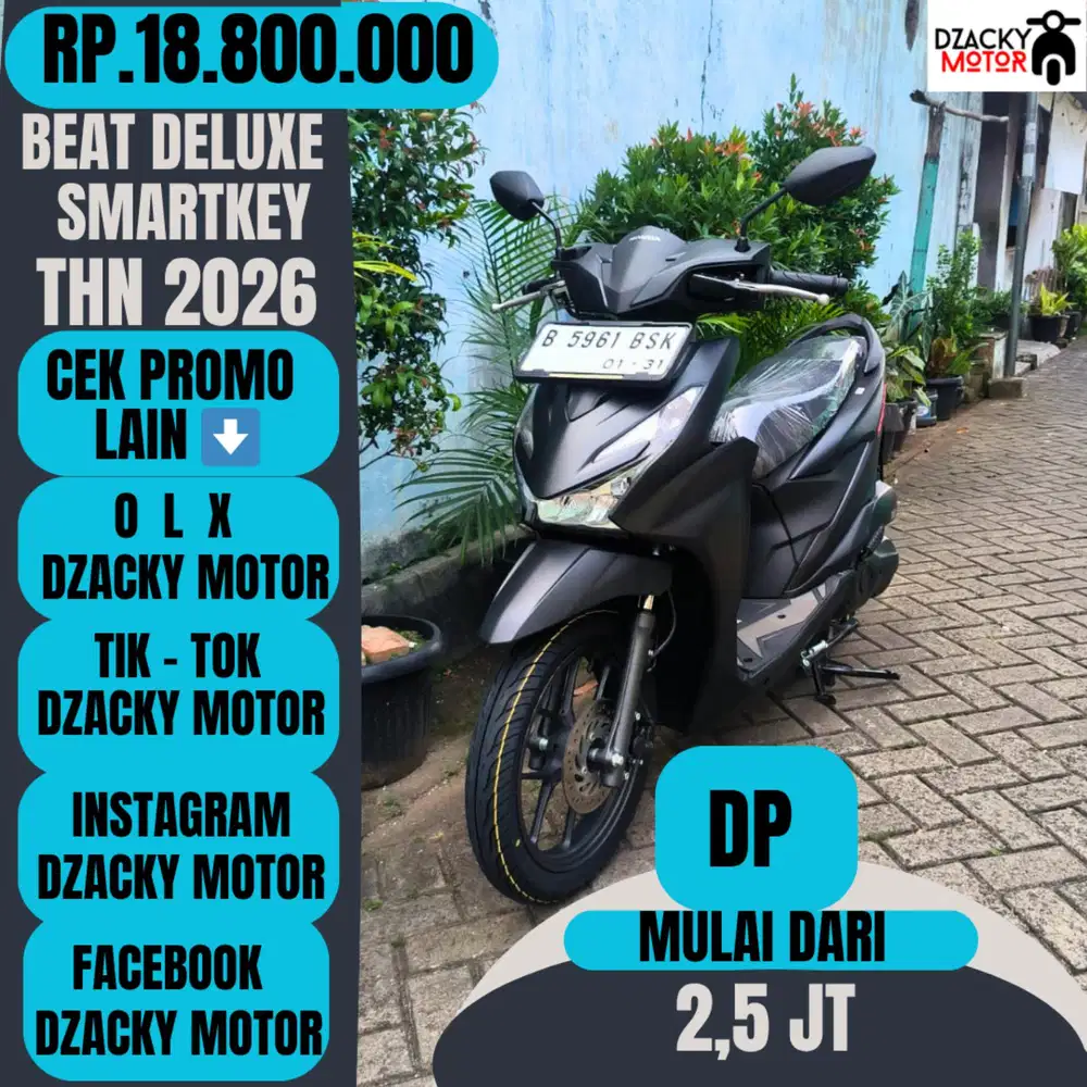 BEAT DELUXE SMARTKEY THN 2026 SECOND LIKE NEW