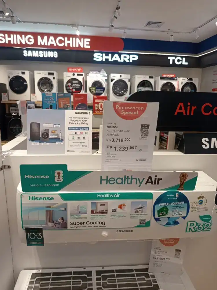 Hisense AC Standar 1/2pk