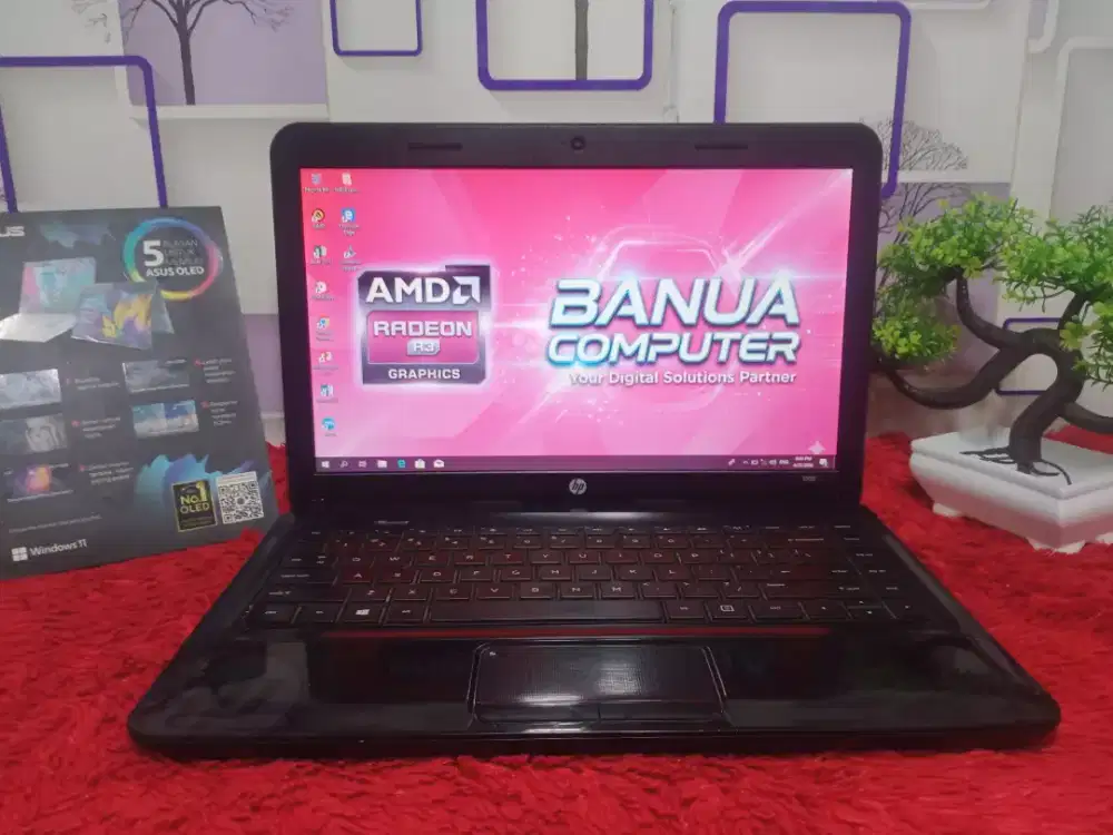 Laptop HP siap kerja murah meriah
