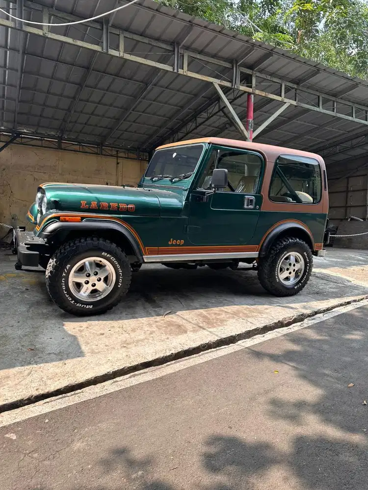 DIJUAL Jeep CJ-7 Laredo
1981
Full Paper Bawaan Lahir
Automatic