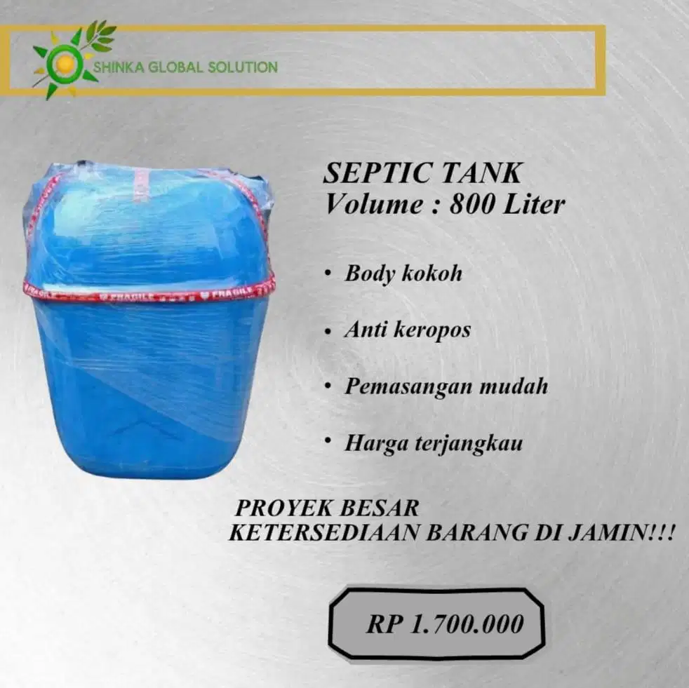 SEPTIC TANK 800 L