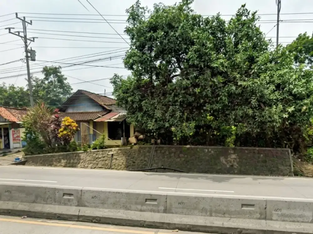 DIJUAL TANAH PEKARANGAN LEBAR 30 METER, JALUR BAWEN-SEMARANG, COCOK GUDANG, WORKSHOP, GARASI TRUK