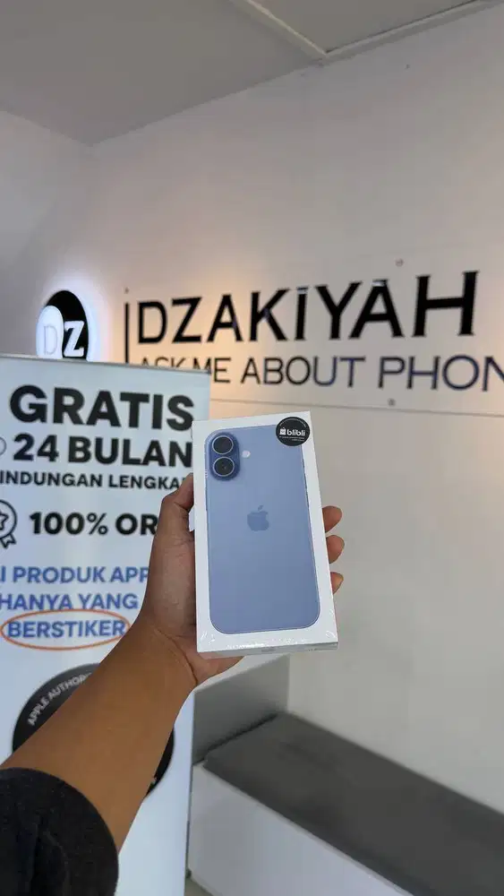 IPHONE 17/256GB RESMI NEW!!! PROMO FREE ADAPTOR ORIGINAL!!