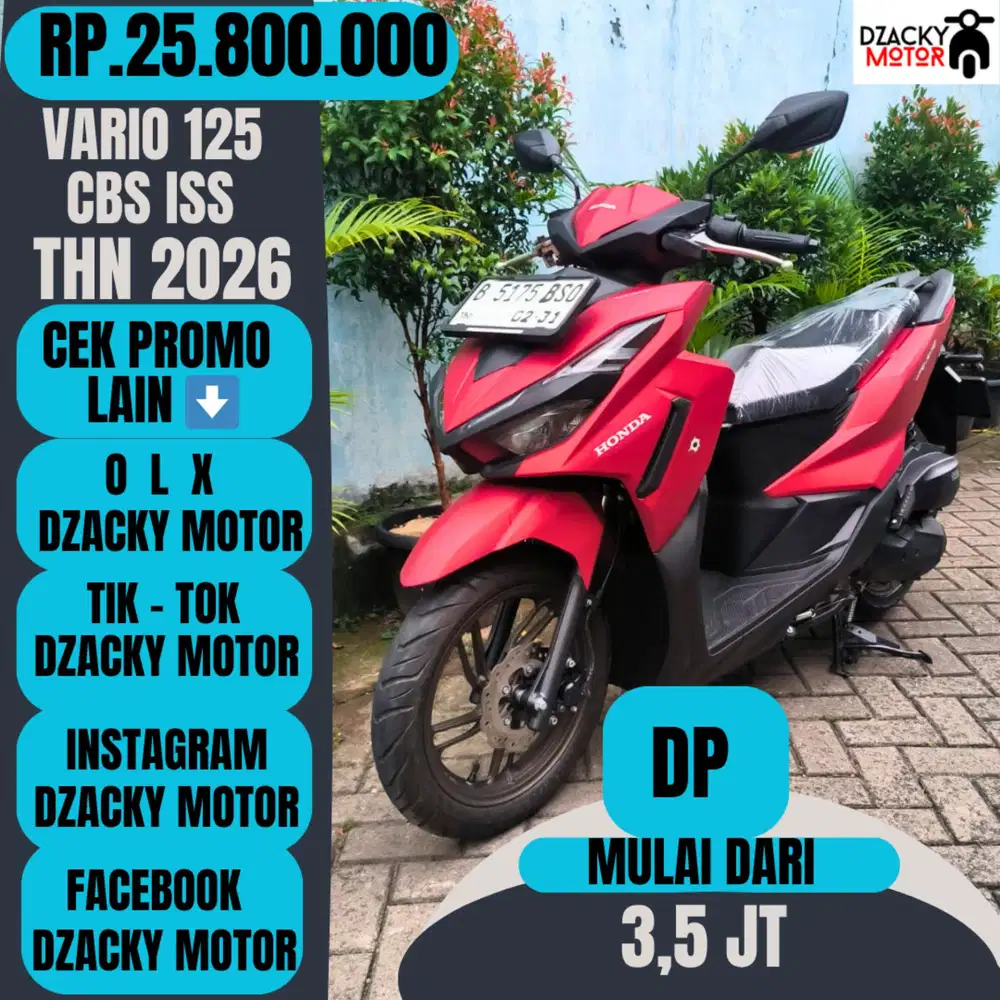 VARIO 125 CBS ISS THN 2026 SECOND LIKE NEW