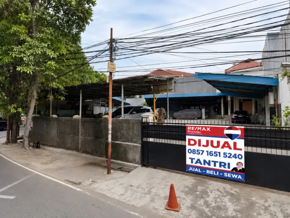 Tanah Komersial Hoek dekat Pancoran luas 828m Tebet Jakarta Selatan