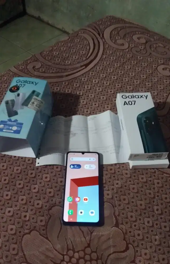 Samsung A07 ram 4/64 baru