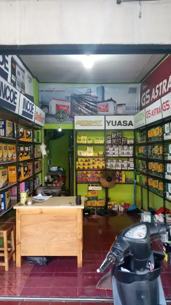 Aki motor Baru Bergaransi