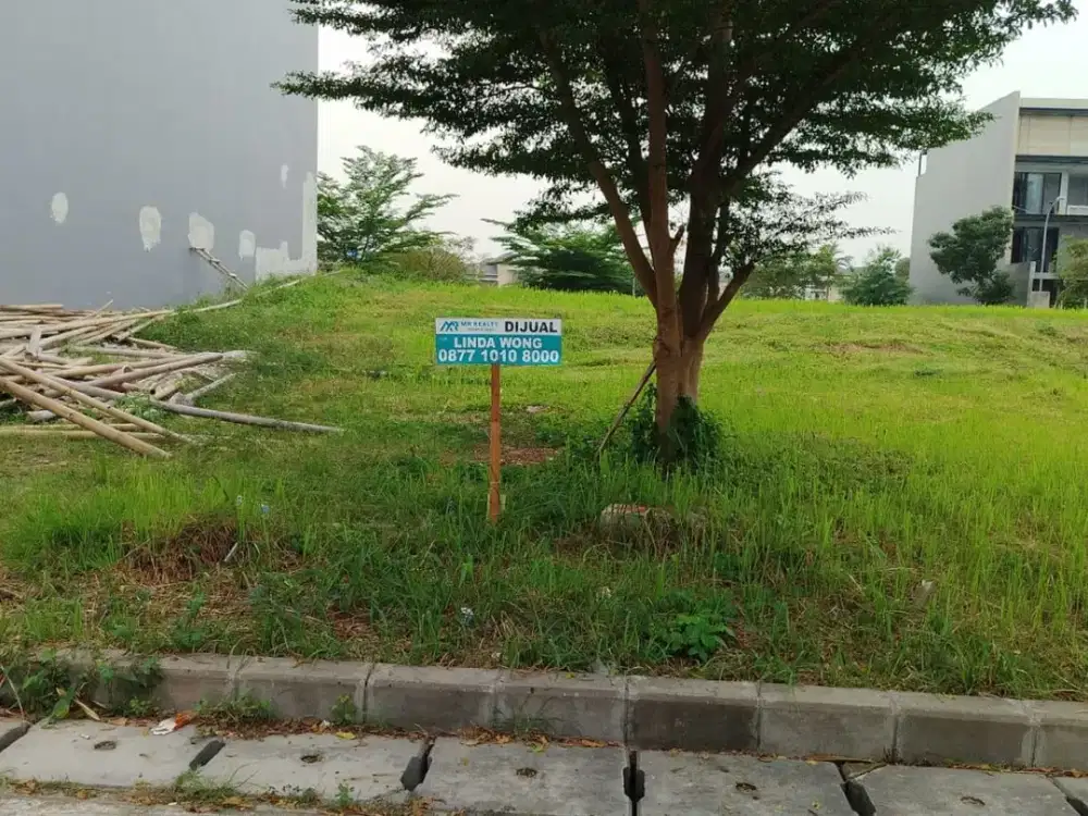 Dijual Kavling di Sonata Lagoon Golf Island. Luas 8x25m