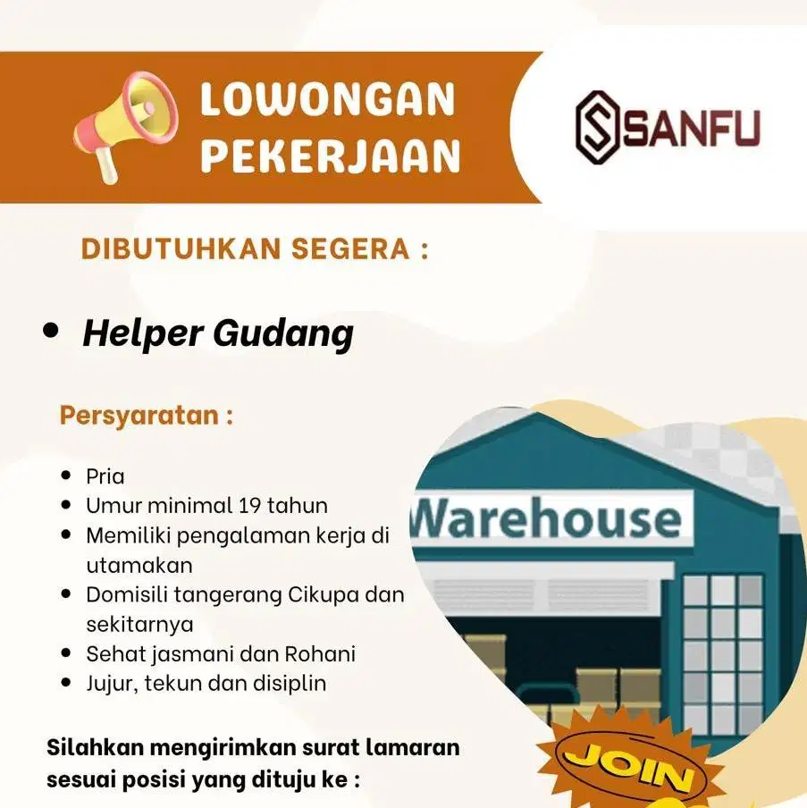 Gudang / Helper