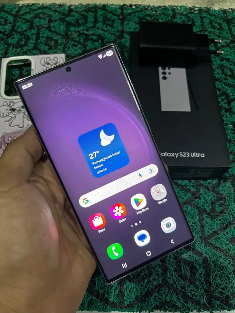 Samsung S23 ultra ram 12/256 sein