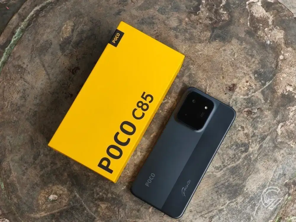 Xiaomi Poco C85 4G, 6/128 GB, Hitam, Fullset & Nominus!