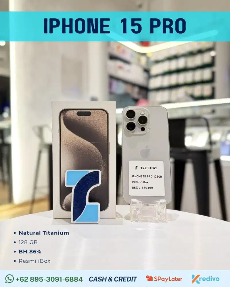 IPHONE 15 PRO 128GB - NATURAL