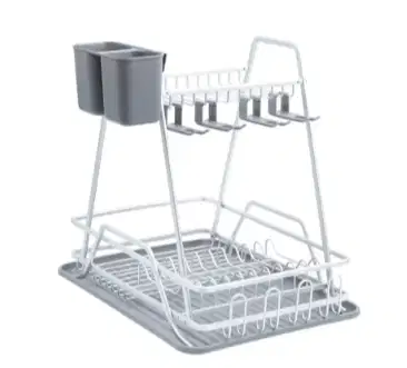 dish rack alu 2 tier trelo