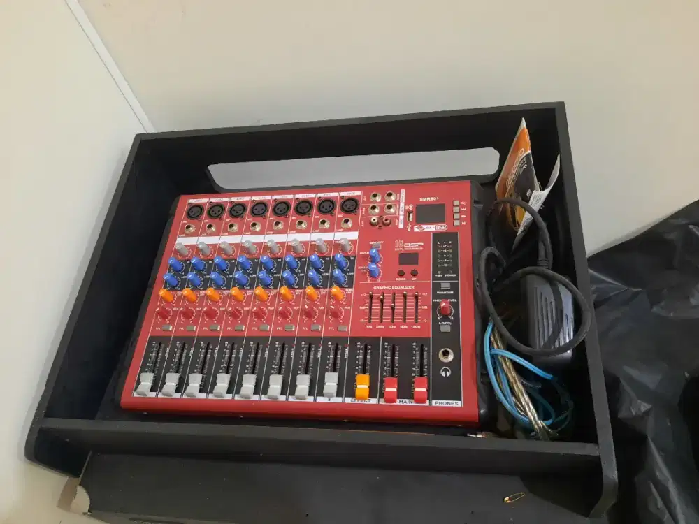Jual murah smuany equalizer,mixer + 2 sound siap pakai..msh bs nego