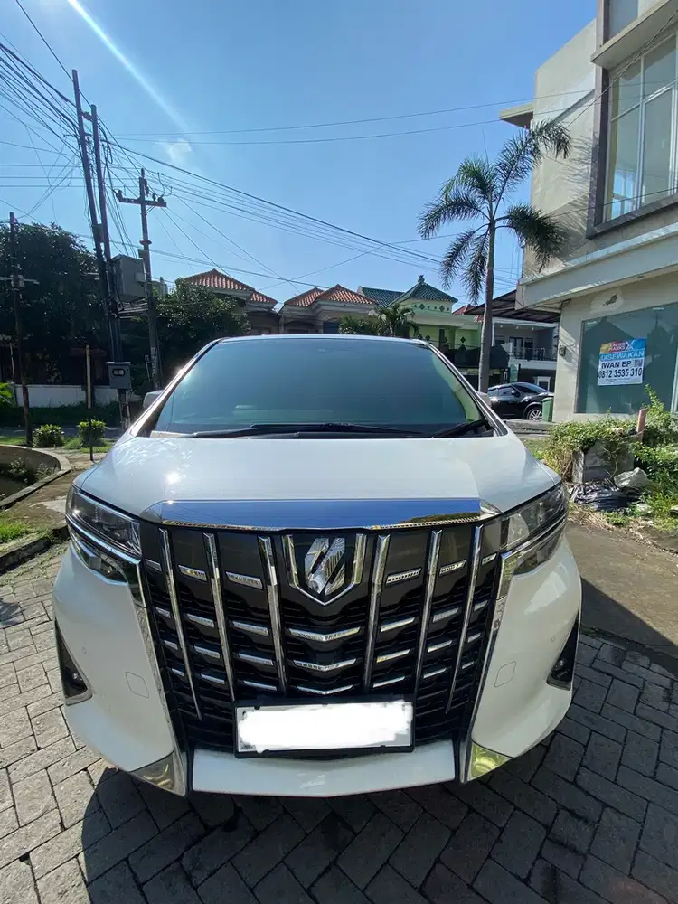 Dijual Cepat Alphard Warna Favorite Putih G TSS NIK 2022