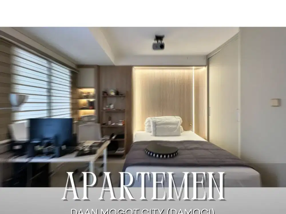 DIJUAL MURAH APARTEMEN DAAN MOGOT CITY (DAMOCI) TOWER B 1BR DI JAKARTA BARAT