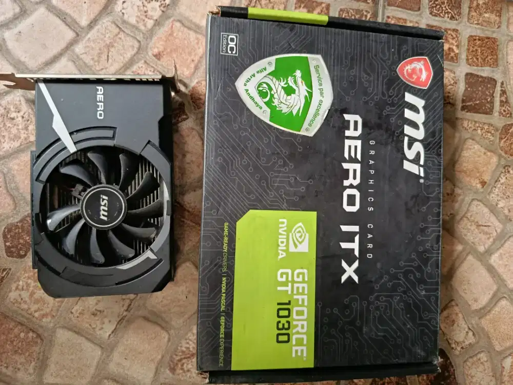 VGA MSI Aero ITX Nvidia Geforce GT 1030 2GB