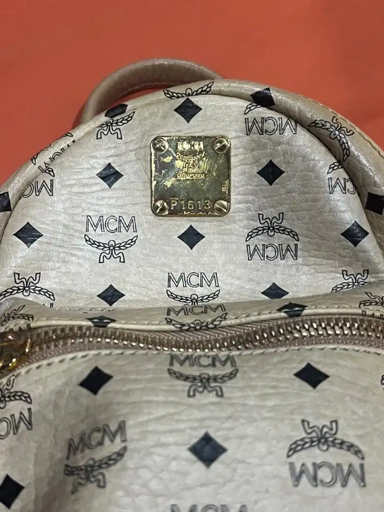 MCM Mini Stark Bebe Boo Backpack 100% Authentic