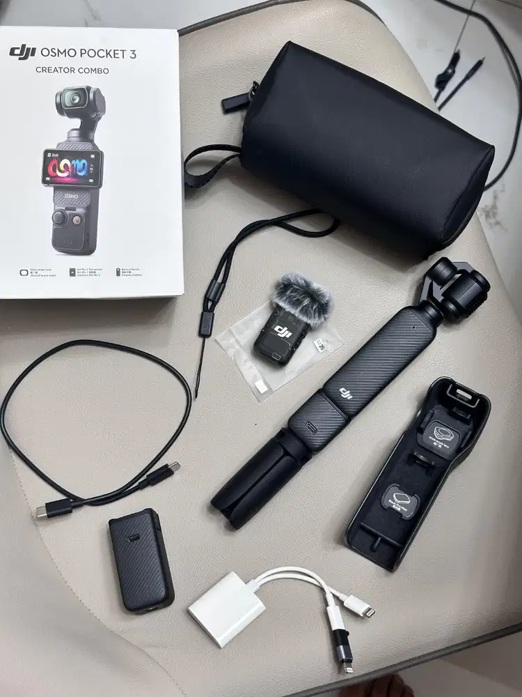 DJI OSMO Pocket 3 Creator Combo bought in January; warranty SD Card