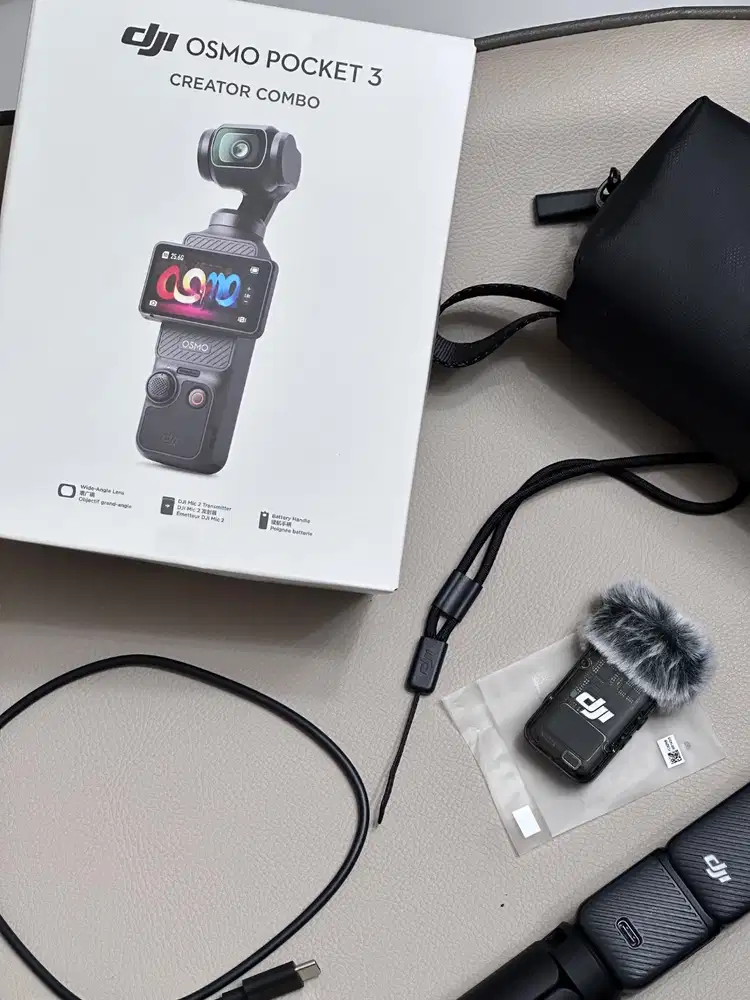 DJI OSMO Pocket 3 Creator Combo bought in January; warranty SD Card