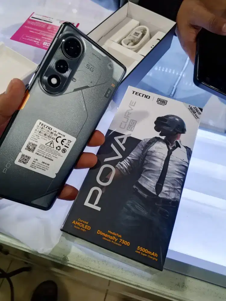 Tecno Pova 7 Curve 5G + Free TWS