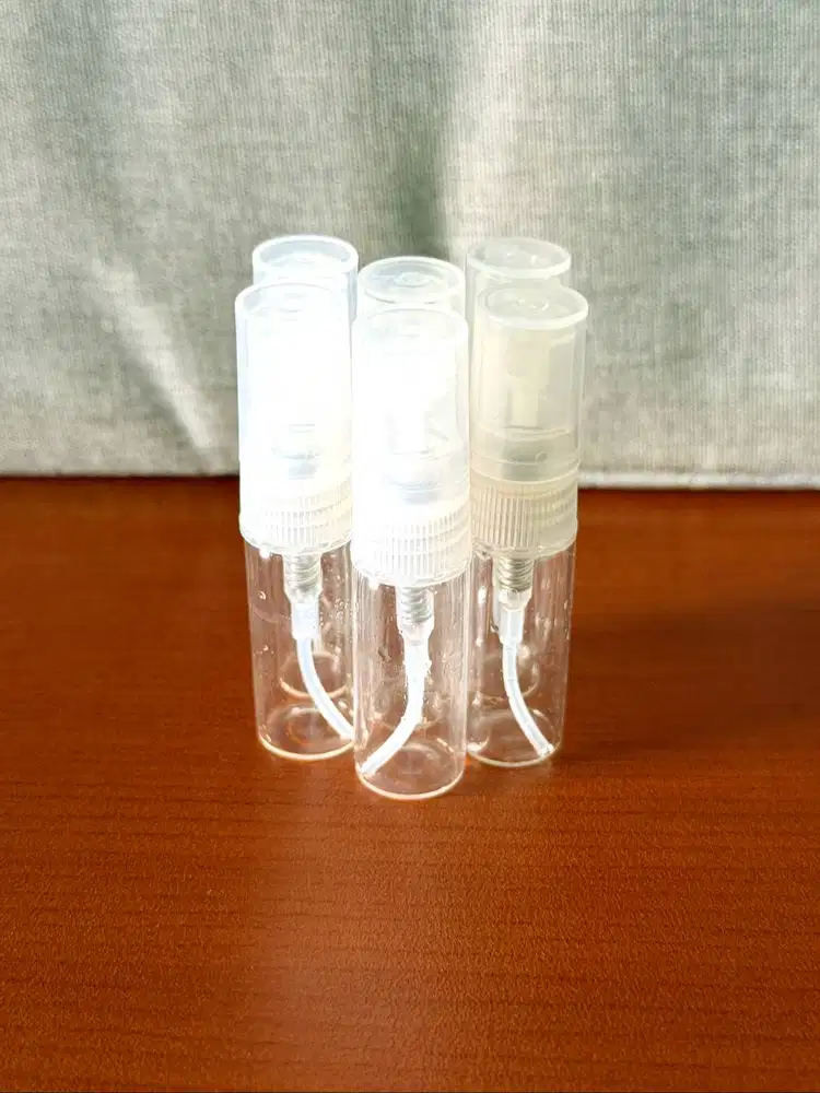 Botol Spray 3ml / Botol Spray Tester Parfum / Botol Spray Kaca Bening