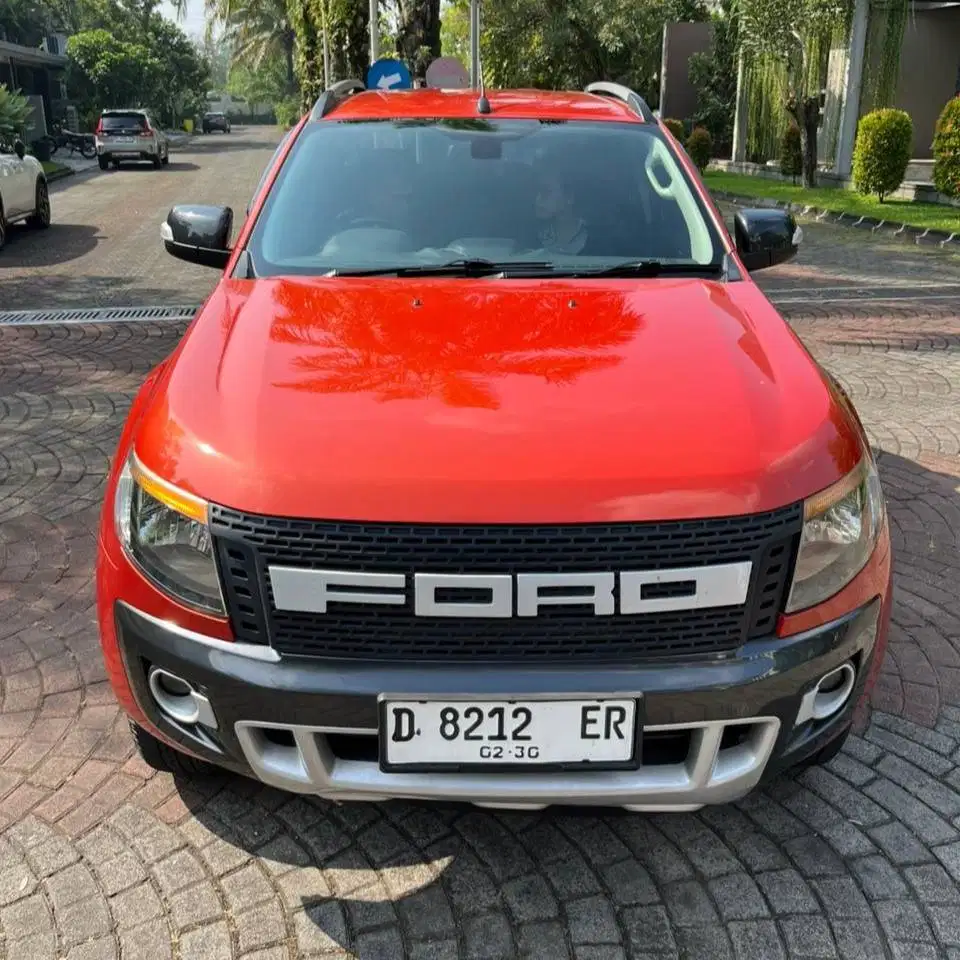 Ford Ranger Wildtrak DC 4x4 Matic 2014 ORISINIL Bisa Kredit Dmax