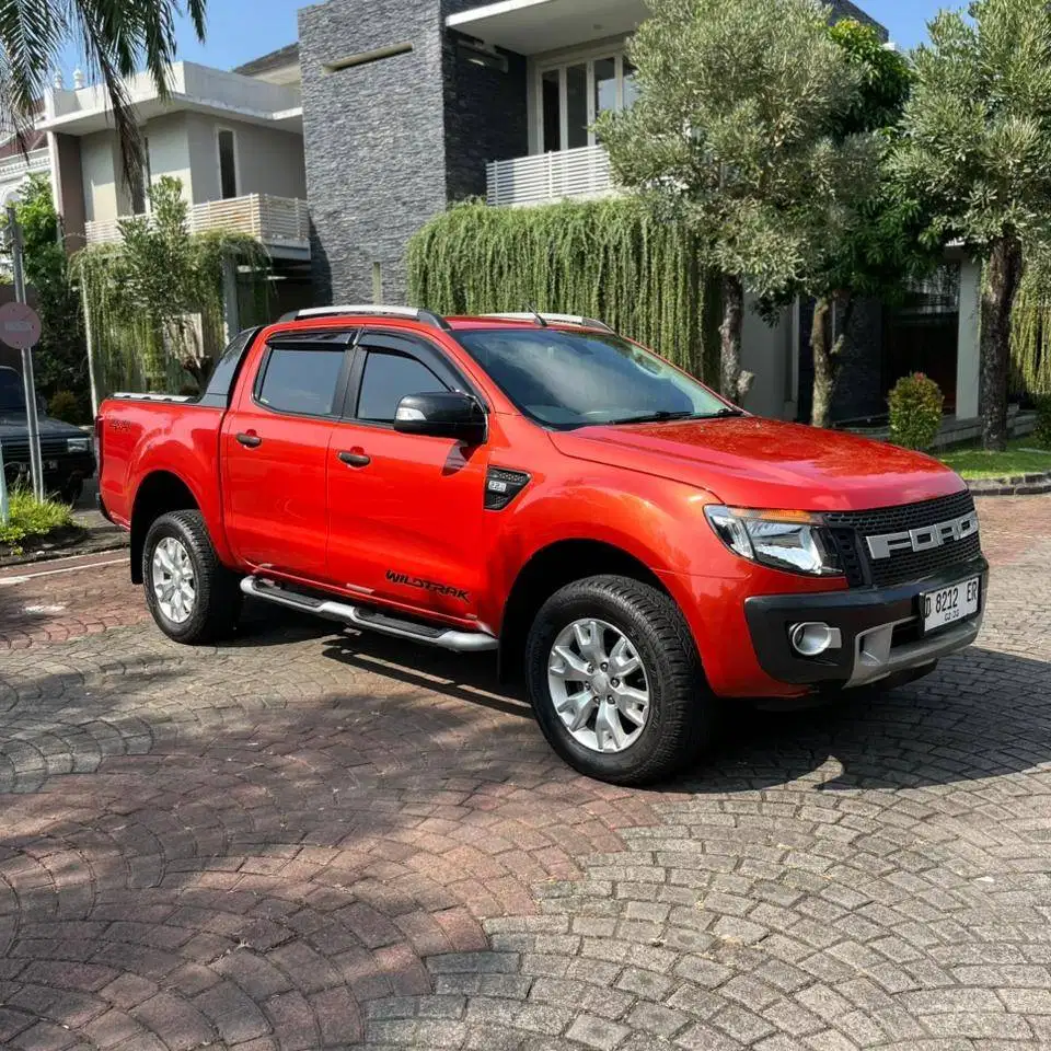 Ford Ranger Wildtrak DC 4x4 Matic 2014 ORISINIL Bisa Kredit Dmax