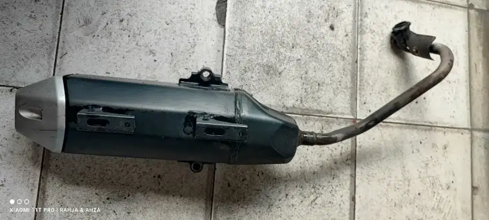 KNALPOT ORGINAL VARIO NEW 125 BOBOKAN GERUNG ADEM
