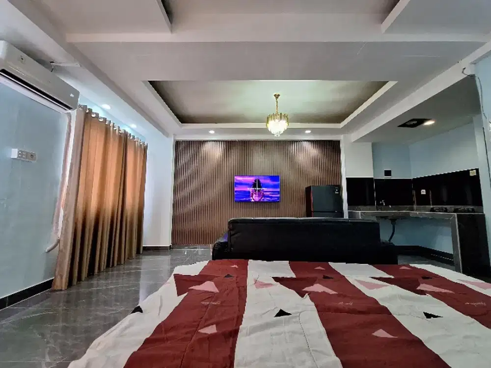 SEWA HARIAN APARTEMEN CITYPARK DEKAT BANDARA OPEN 24JAM