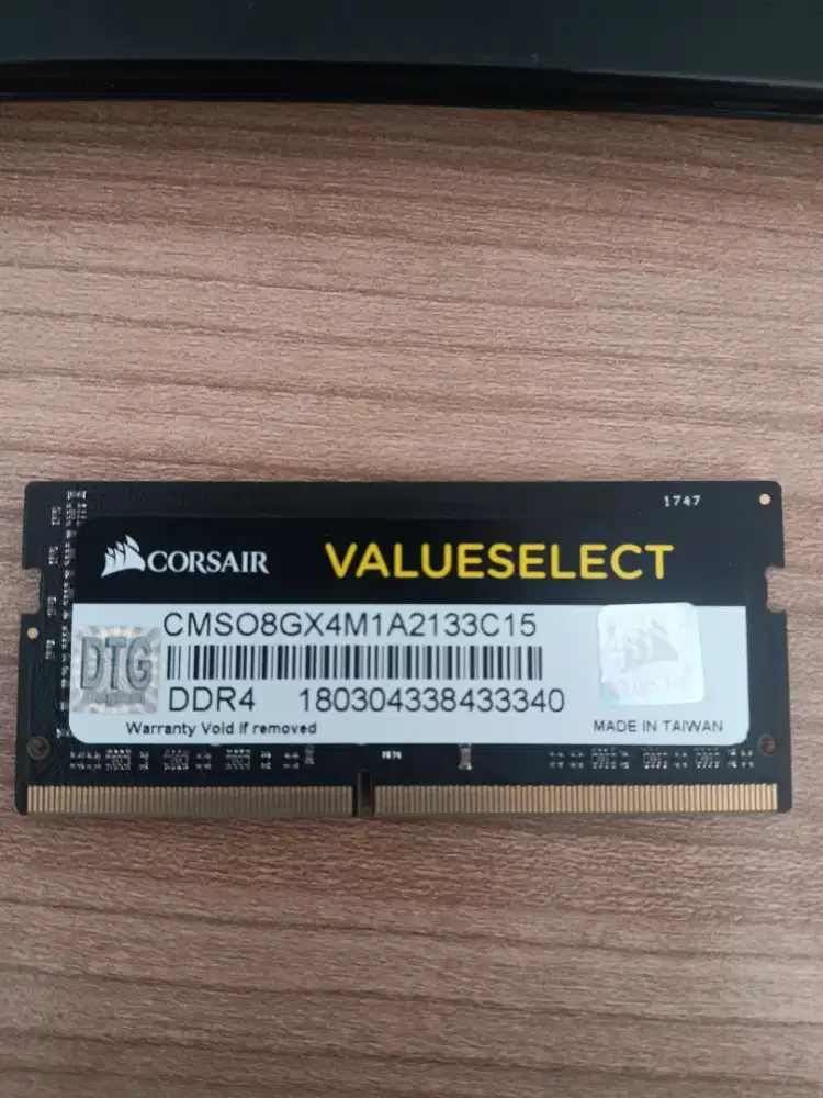 Sodimm corsair ddr4 8gb