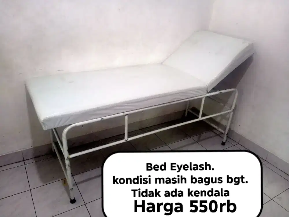Bed eyelash, bed facial, ranjang pijat, bed salon
